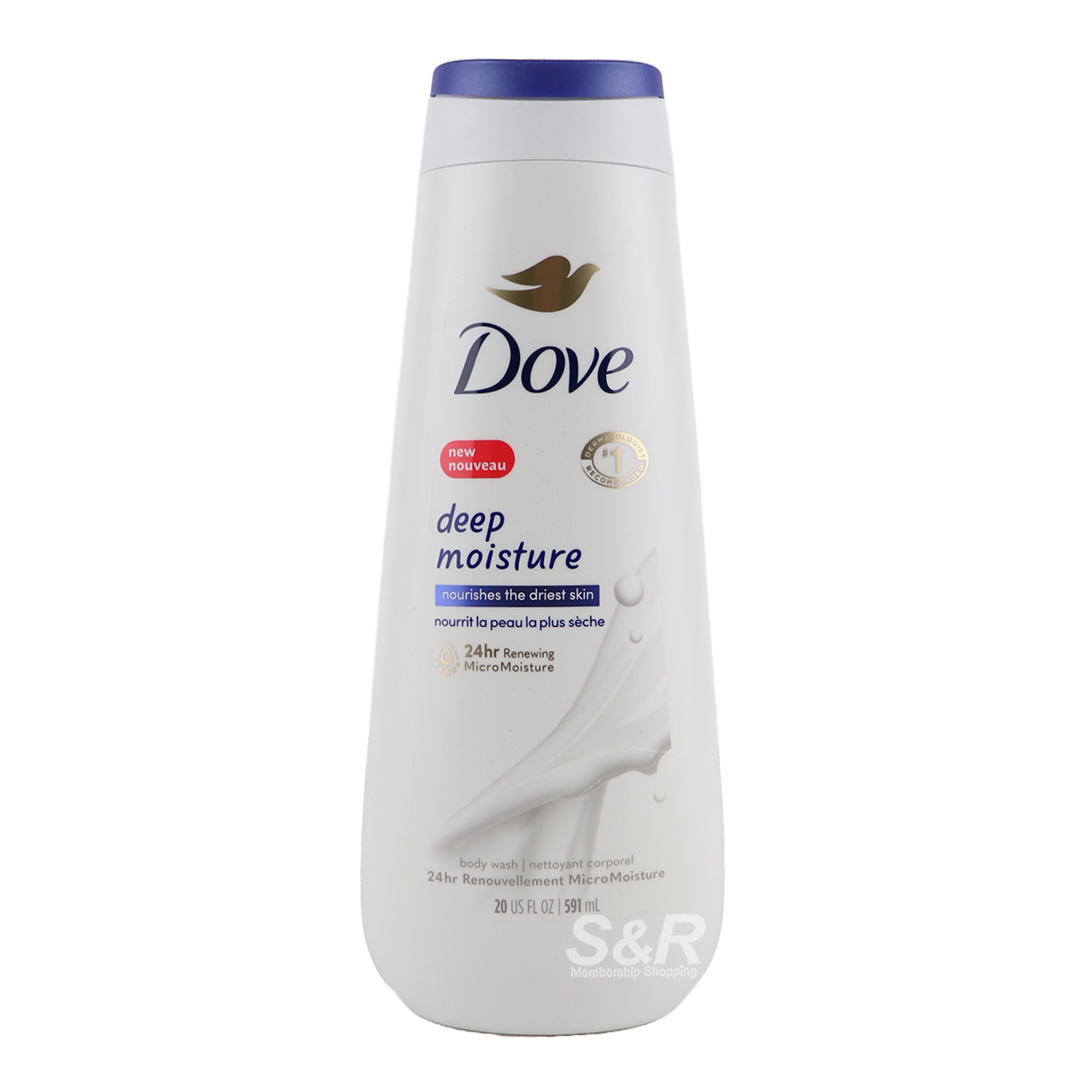 Dove Deep Moisture Nourishing Body Wash 591mL